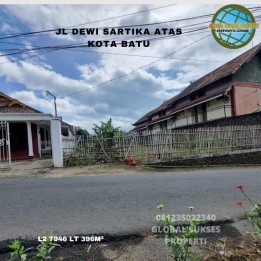 TANAH LETAK SETRATEGIS DI TEMAS KOTA BATU.