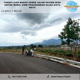 TANAH SAWAH SUBUR HARGA ISTIMEWA DI JUNREJO KOTA BATU.