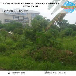 Tanah Kavling Akses Jalan Aspal Kawasan Nyaman Lokasi di Kota Batu