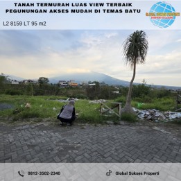 Tanah Termurah Luas View Gunung Dan Citylight Untuk Villa Kota Batu