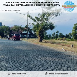 Tanah Termurah View Asri Aman Kawasan Sewa Villa Di Kota Batu