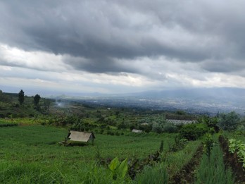 Tanah luas view bagus akses mobil di Bulukerto Bumiaji kota batu