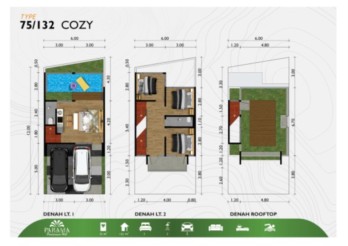 Vila Modern Kaki Gunung Panderman PARAMA PANDERMAN HILLS Free Private Pool 