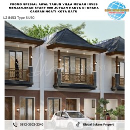 Villa Mewah Nyaman Banyak Promo Special Graha Cakraningati Batu