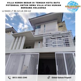 Villa Nego Cocok Utk Keluarga Dan Sewa Vila Potensial Di Kota Batu