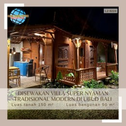 Villa Tradisional Modern Nyaman Murah Strategis di Ubud Bali