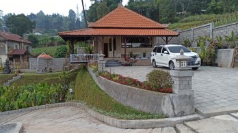 Villa baru dijual, tanah 2285m2, SHM, Bedugul, Tabanan, Bali