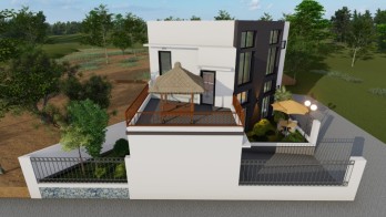 Villa modern view istimewa di green garden Batu